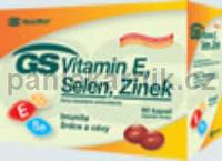 GS Vitamin E+Selen+Zinek cps.60
