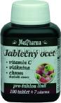 MedPharma Jablen ocet+vlk.+vit.C+chrom tbl.107