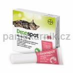 Dronspot 60mg/15mg st�edn� ko�ky spot-on 2x0.7ml