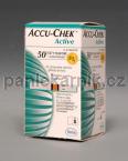 Prouky testovac Accu-chek Active 50ks