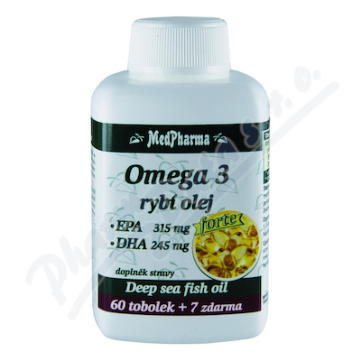 MEDPHARMA OMEGA 3 RYBI OLEJ FORTE