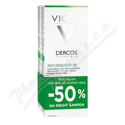 VICHY Dercos GREASY 2x200ml DUO18