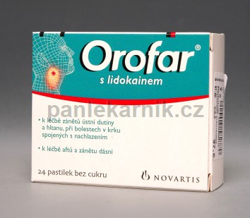 Orofar pastilky