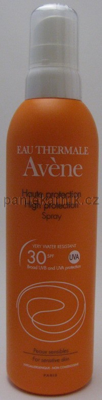 AVENE Spray 30HP - opalovac sprej OF30
