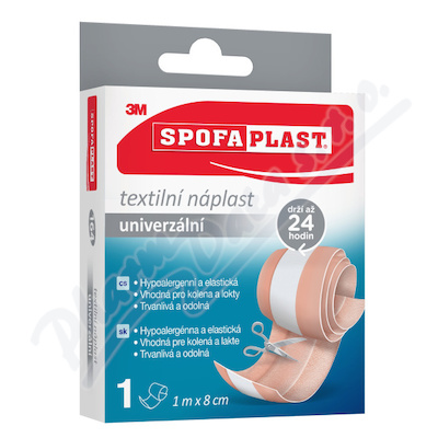 Spofaplast 164 Textiln elastic.nplast 1mx8cm 3M