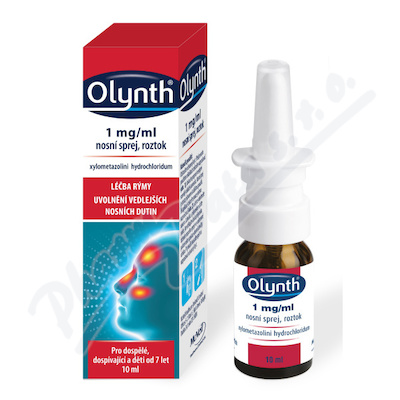 Olynth 0.1% nosn sprej sol. 1x10mg/10ml