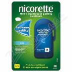Nicorette Mint 4 mg lisovan pastilky 20