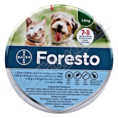 Foresto 1.25g+0.56g obojek pro koky a psy do 8kg