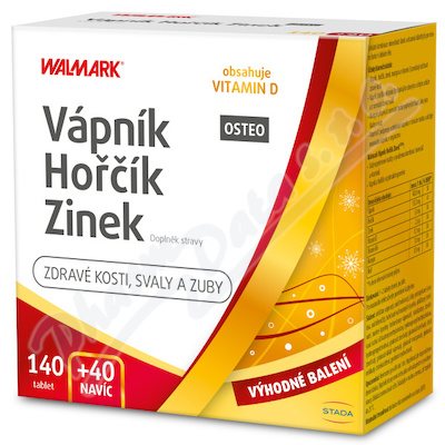 Walmark Vp-Ho-Zinek Osteo tbl.120+60 Promo2019