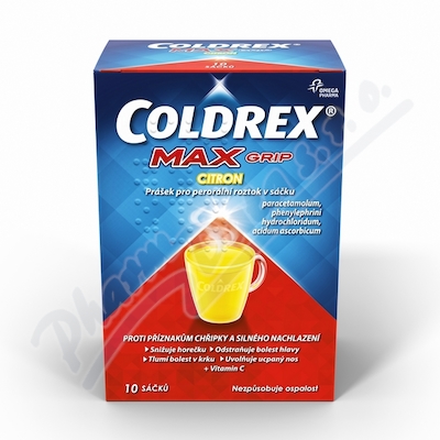 Coldrex MAXGrip Citron 10 sk