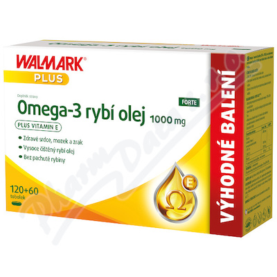 Walmark Omega-3 ryb olej 1000mg tob 180