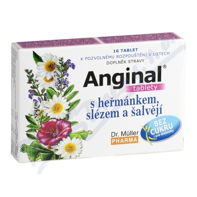 Anginal tablety s hemnkem+slzem tbl.16
