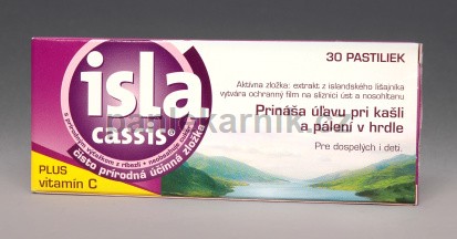 Isla-Cassis pastilky