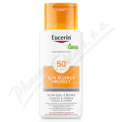 Eucerin SUN krm.gel slunen alergie SPF50+