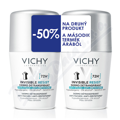 VICHY DEO INVISIBLE DETRANSPIRANT DUO