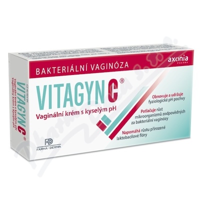 Vitagyn C - vaginln krm s kyselm pH 30g