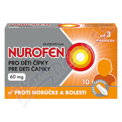 Nurofen pro dti pky 60mg rct.supp.10x60mg