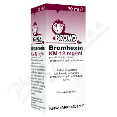 Bromhexin 12 KM-kapky por.gtt.sol.30ml