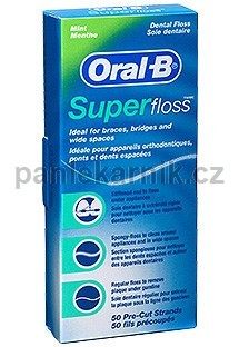 Oral-B dent.nit SuperFloss 50m - nasthan psky