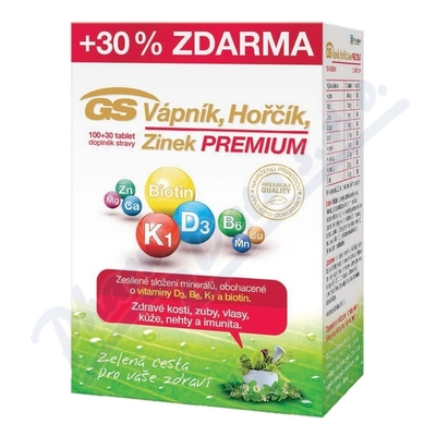 GS Vpnk Hok Zinek Premium tbl.100+30