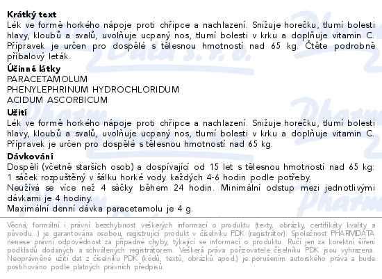 Dal�� informace o zbo�� COLDREX MAXGRIP CITRON