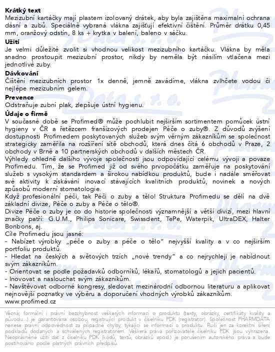 Dal�� informace o zbo�� Tepe mezizubn� kart��ky oran�ov�