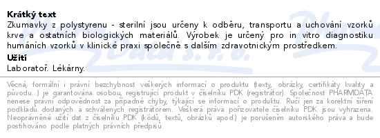 Dal�� informace o zbo�� ZKUMAVKA NA MOC