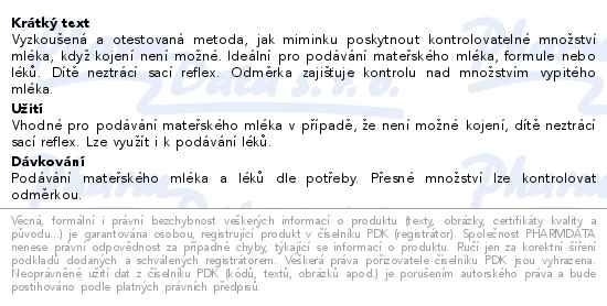 Dal informace o zbo MEDELA BabyCup kelmek na krmen jednorz.30ml 1ks